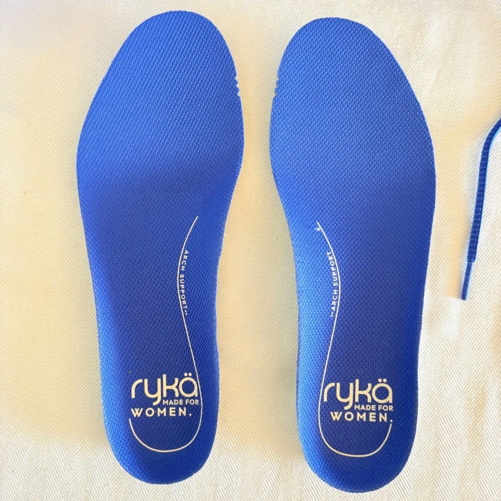 Ryka Devotion X Womens Walking Shoes Blue Mesh RE-ZORB Cushioning Sneaker SZ 7 - Picture 11 of 12